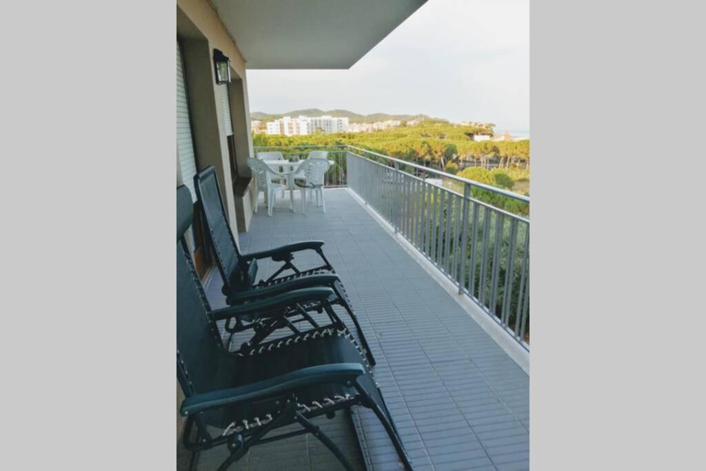 Apartamento Con Terraza En La Playa De La Fosca Palamós Eksteriør bilde
